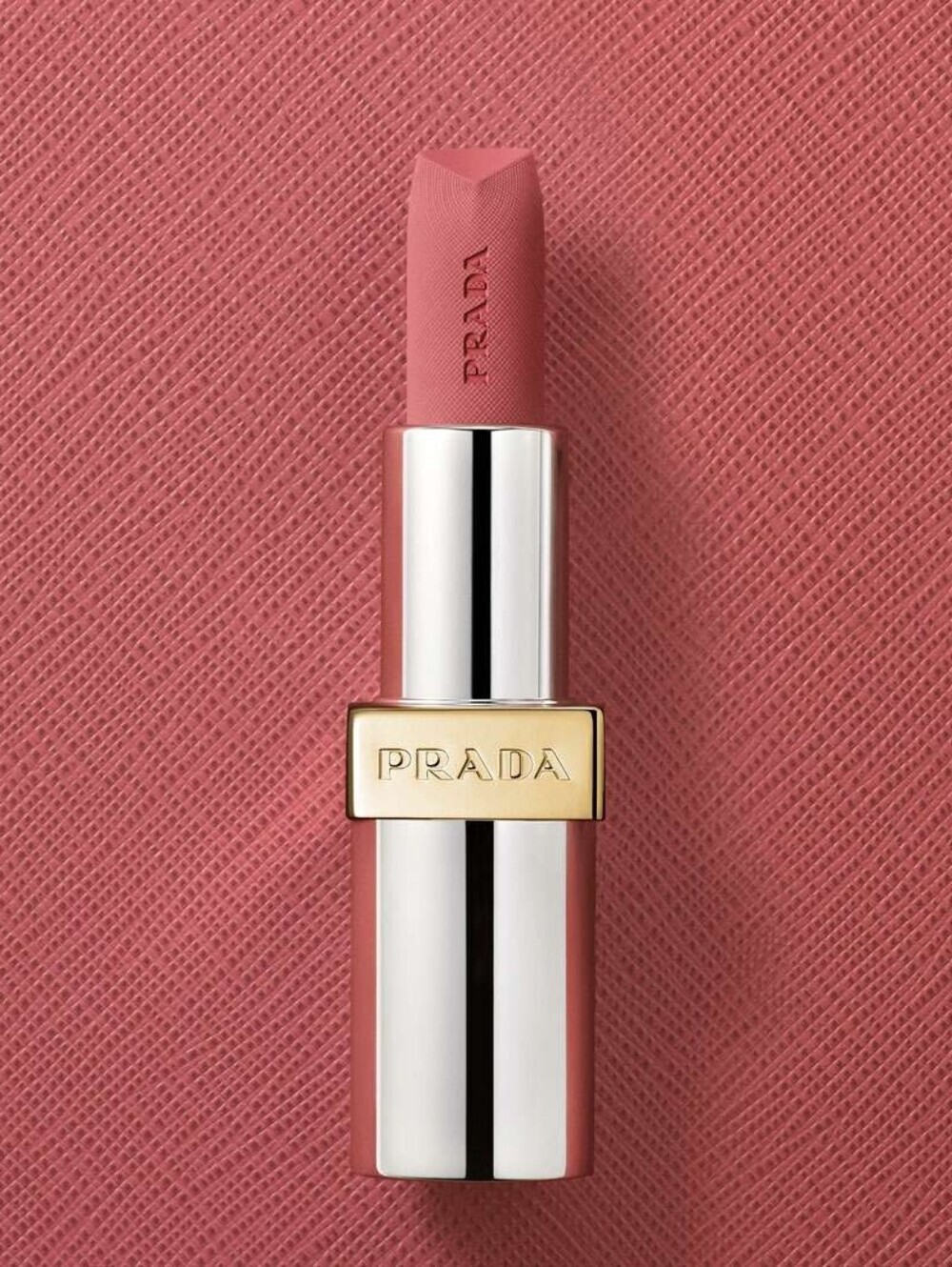 Prada Monochrome Hyper Matte Refillable Lipstick in P58 Tamaris, NIB - Picture 2 of 8